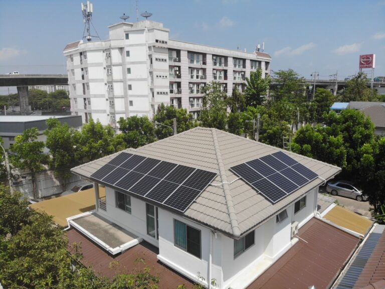 ออนกริด 5 กิโลวัตต์ หมู่บ้านสิวลี บางนา